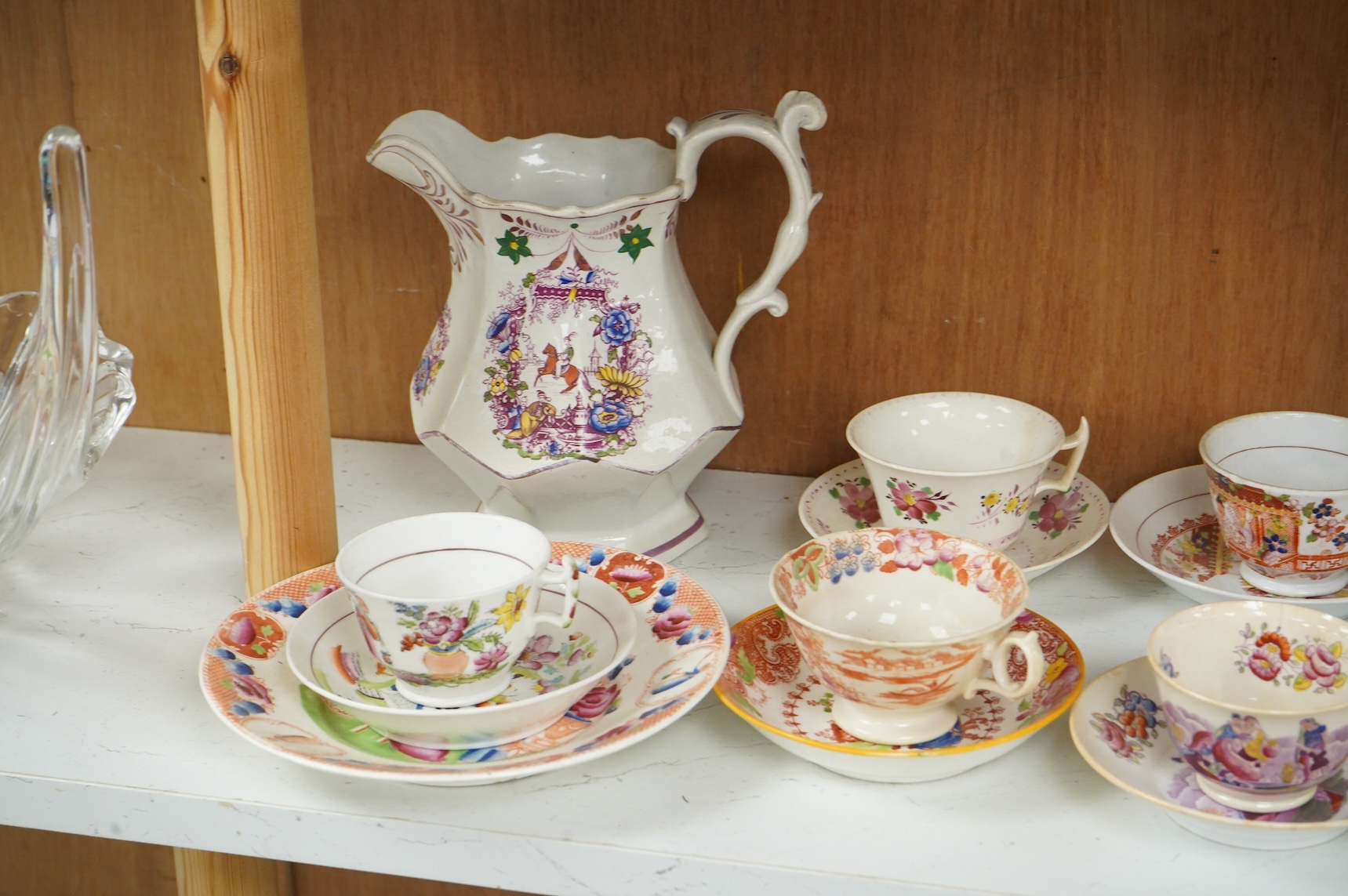 A collection of early 19th century English teawares